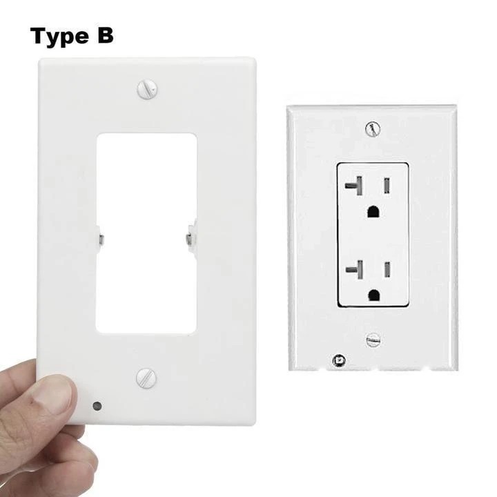 Last Day Promotion 48% OFF - Outlet Wall Plate With Night Lights - No Batteries or Wires