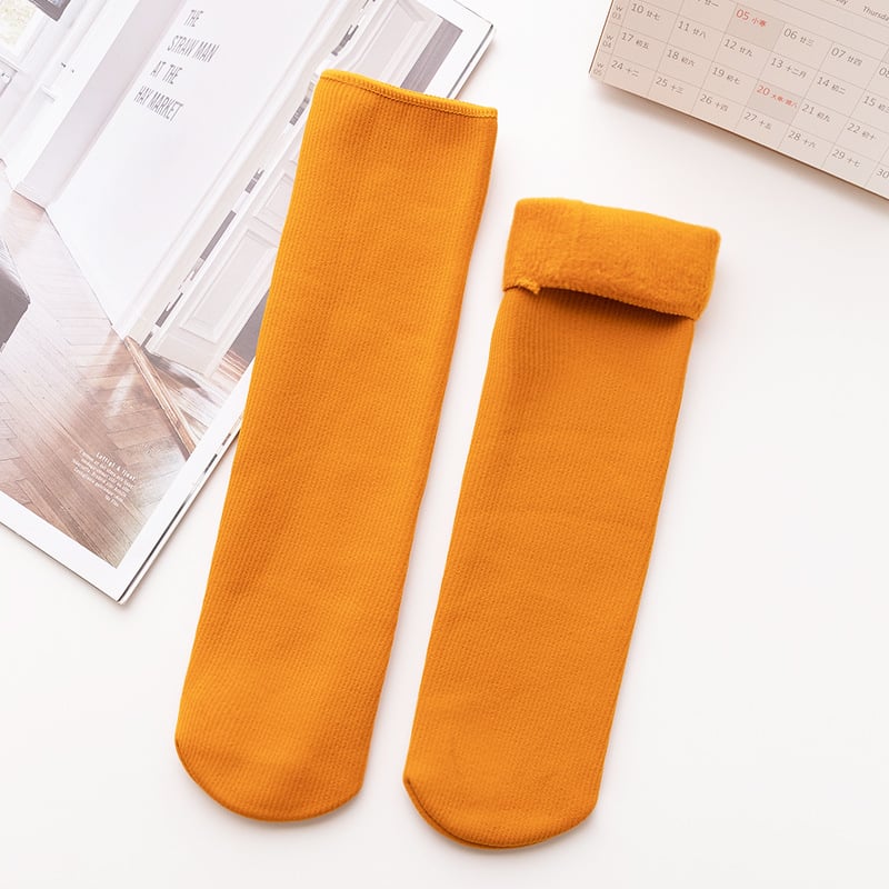 🔥 PROMOTION🔥🌼2023 NEW Snugly Velvet Winter Thermal Socks