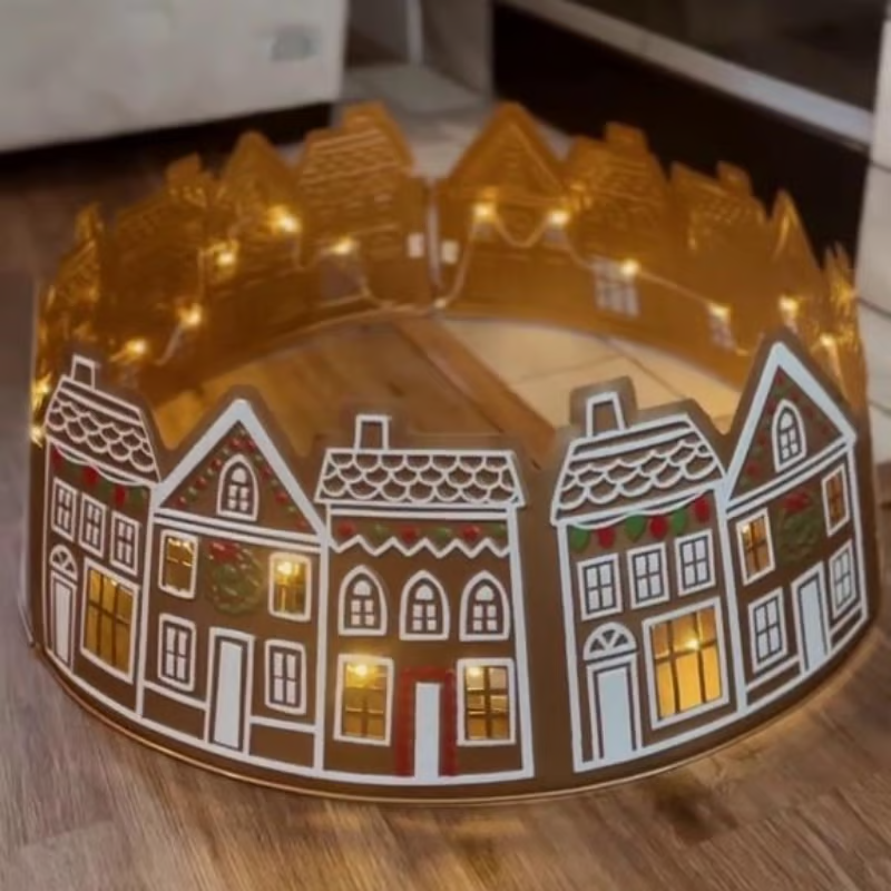 🔥Christmas Sales 50% OFF🎄LED Gingerbread ChristmasTree Collar