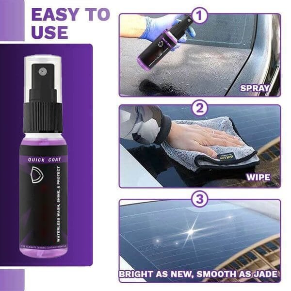 Tiktok Summer Sale🎉3 in 1 High Protection Quick Car Coating Spray -✨Give your car a new look!