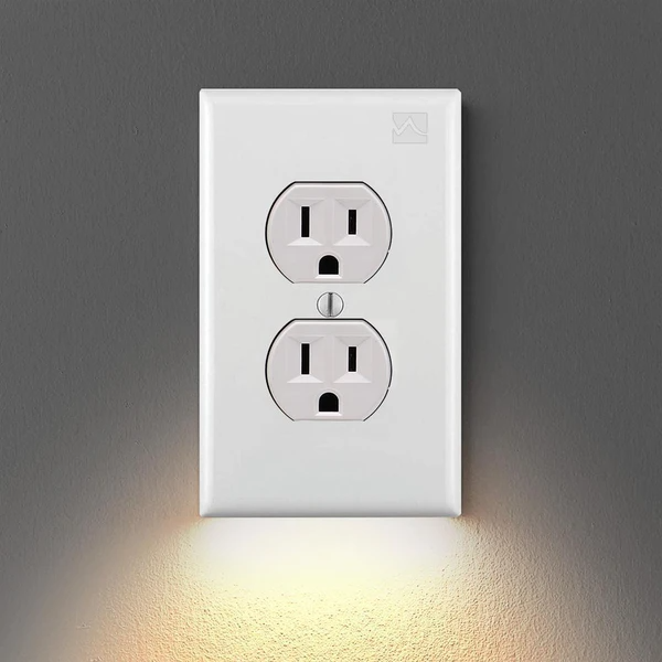 🔥Factory Outlet🔥 - Wall Plate With Led Night Lights(Buy 7 Free Shipping）