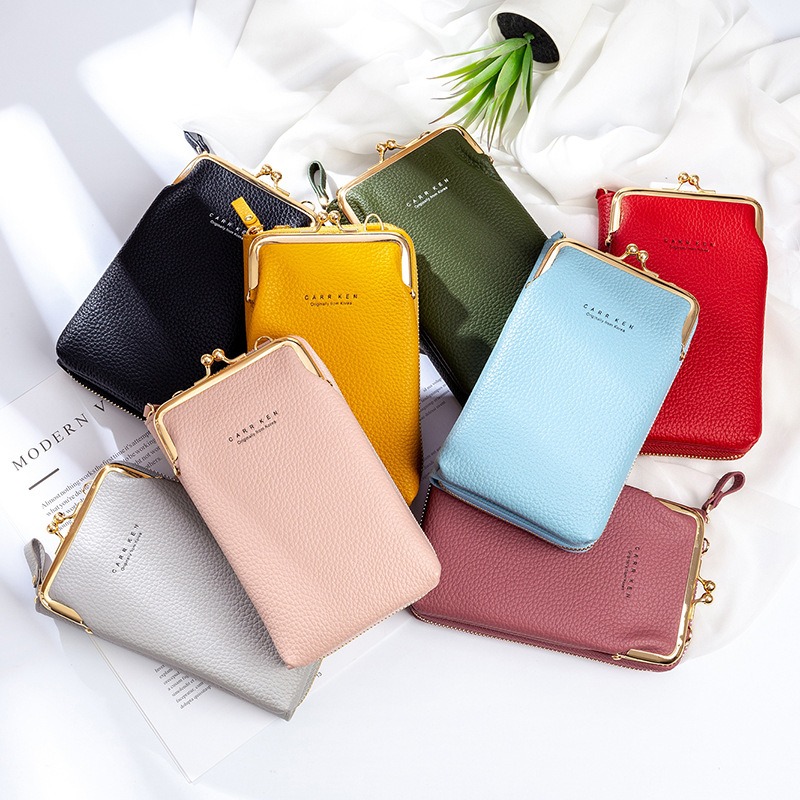 (🔥Mother's Day Hot Sale - Save 50% OFF) Women Phone Bag Solid Crossbody Bag-Buy 2  Free Shipping