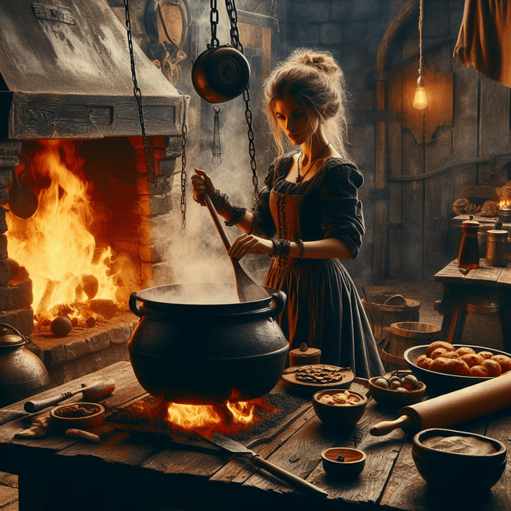 🎁TikTok Last Day Sale - 70% OFF👻🍲WITCH'S STEW & BREWS Decipes：50 Enchanted Recipes for Body and Soul💫