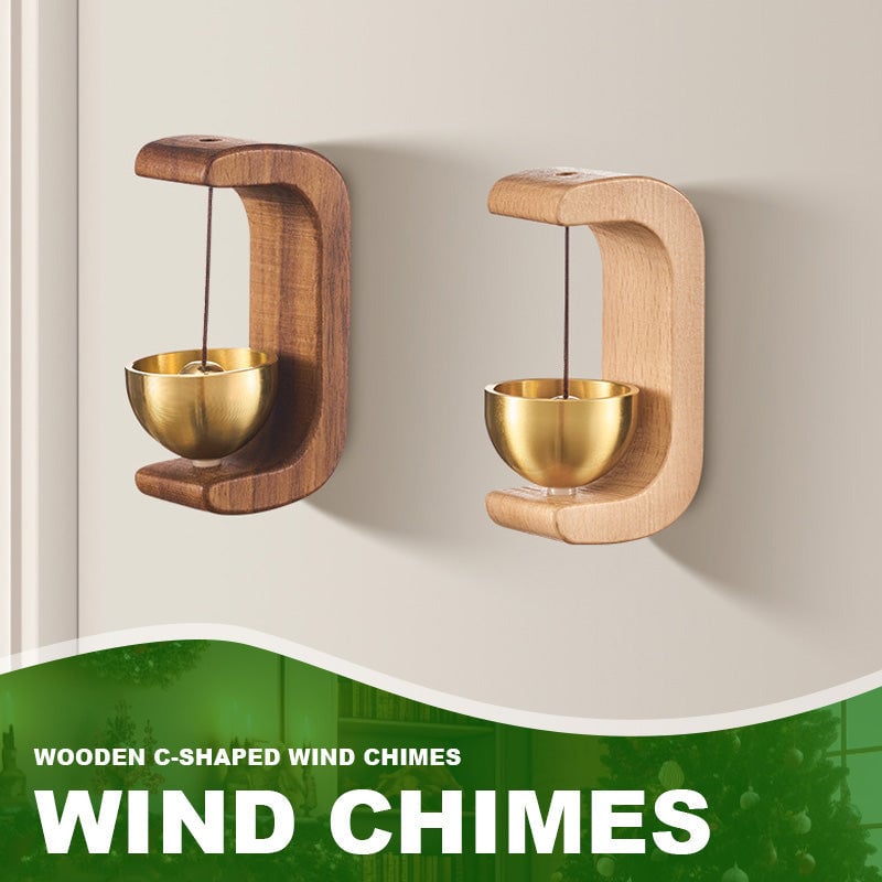 Wooden C-shaped Wind Chime🔥Buy 2 Free Shipping