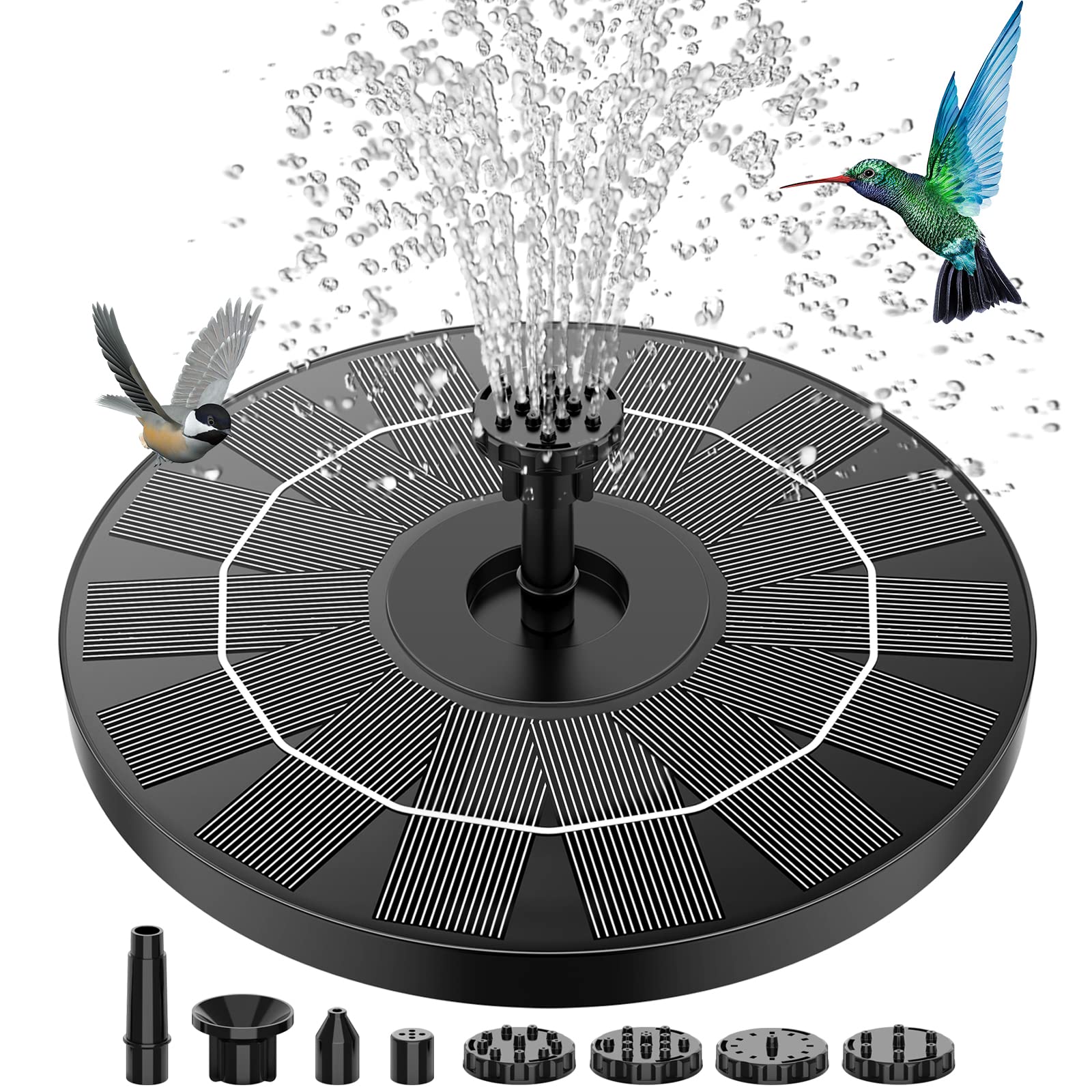 LAST DAY 49% OFF🔥Solar-Powered Bird Fountain Kit