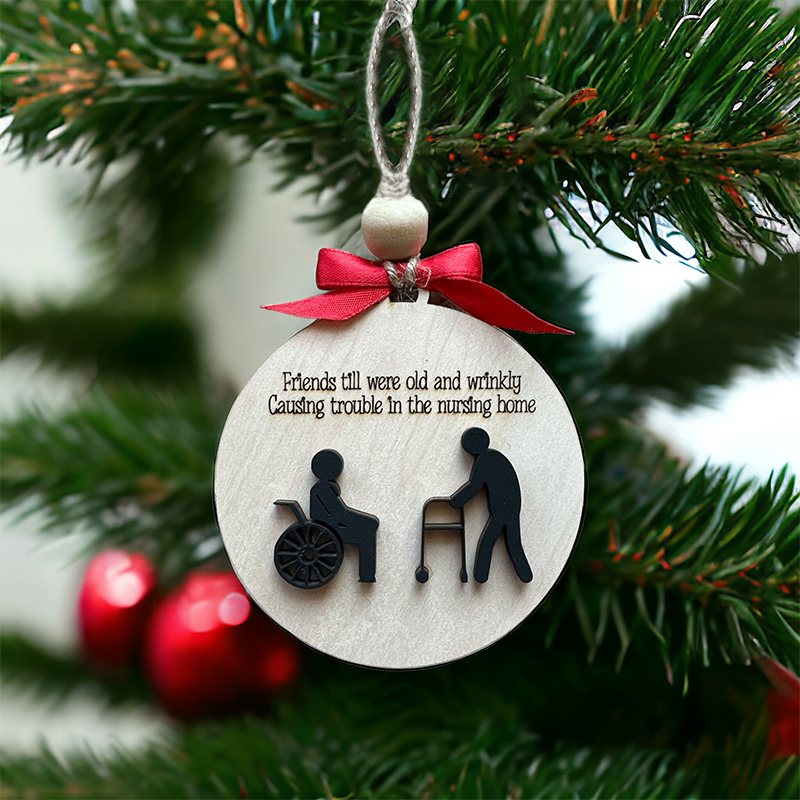 🤣Funny Friend Christmas Ornament