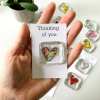 🔥Last Day 70% OFF - 💝Fused Glass Heart Pocket Token