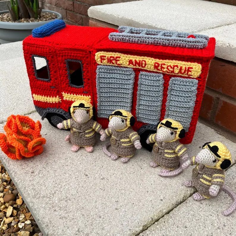 Diy Firefighter Mouse Kit