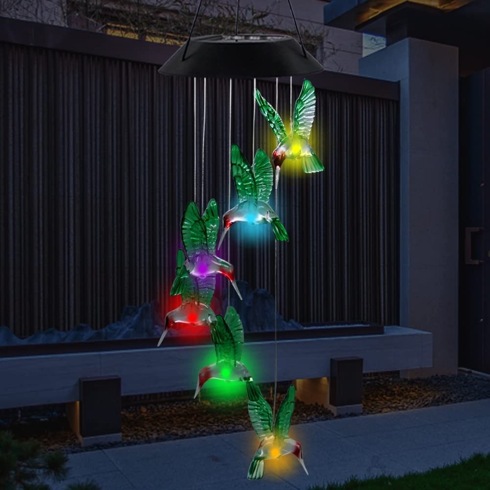 LED Solar Hummingbird Wind Chime(BUY 2 FREE SHIPPING NOW)