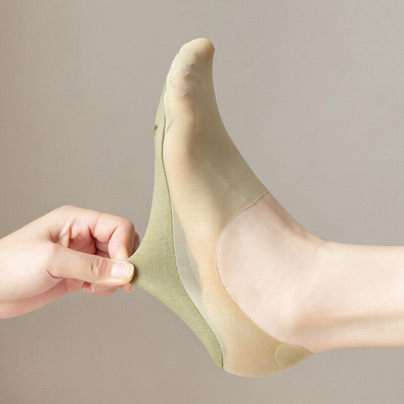🔥Limited Time Sale 48% OFF🎉Invisible Ice Silk Breathable Socks--buy 5 get 5 free & free shipping（10pairs）