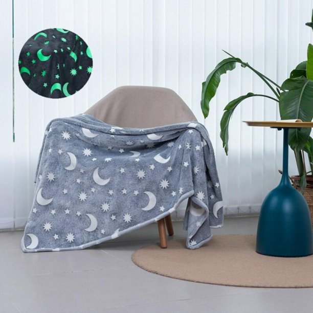 🔥(Last Day Sale- 50% OFF) Magic Glow in The Dark Blanket - Buy 2 Free Shipping