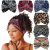 🏆Flash Sale⚡ 50K+ SOLD! Almost Gone-❤️🎀Women's Boho Style Leopard & Paisley Print Hair Band