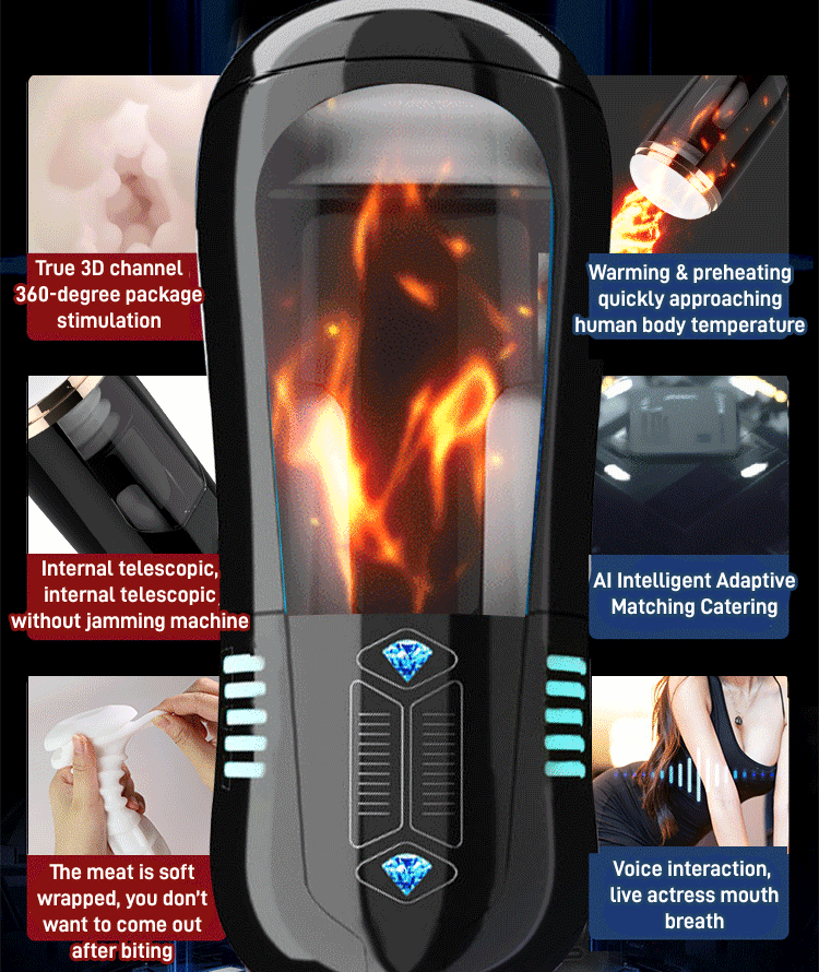 【Discreet Delivery】Fully automatic, hands-free retractable relaxation cup
