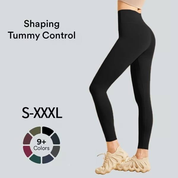⏰LAST DAY SALE 50% OFF💥High Waisted Tummy Control Shaping Training Leggings