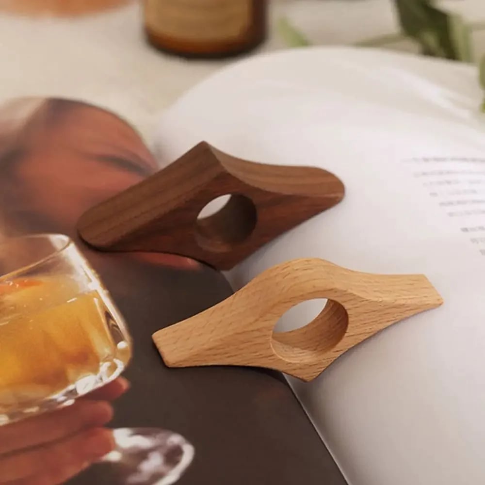 Tiktok Summer Sale🎉Wooden Thumb Bookmark