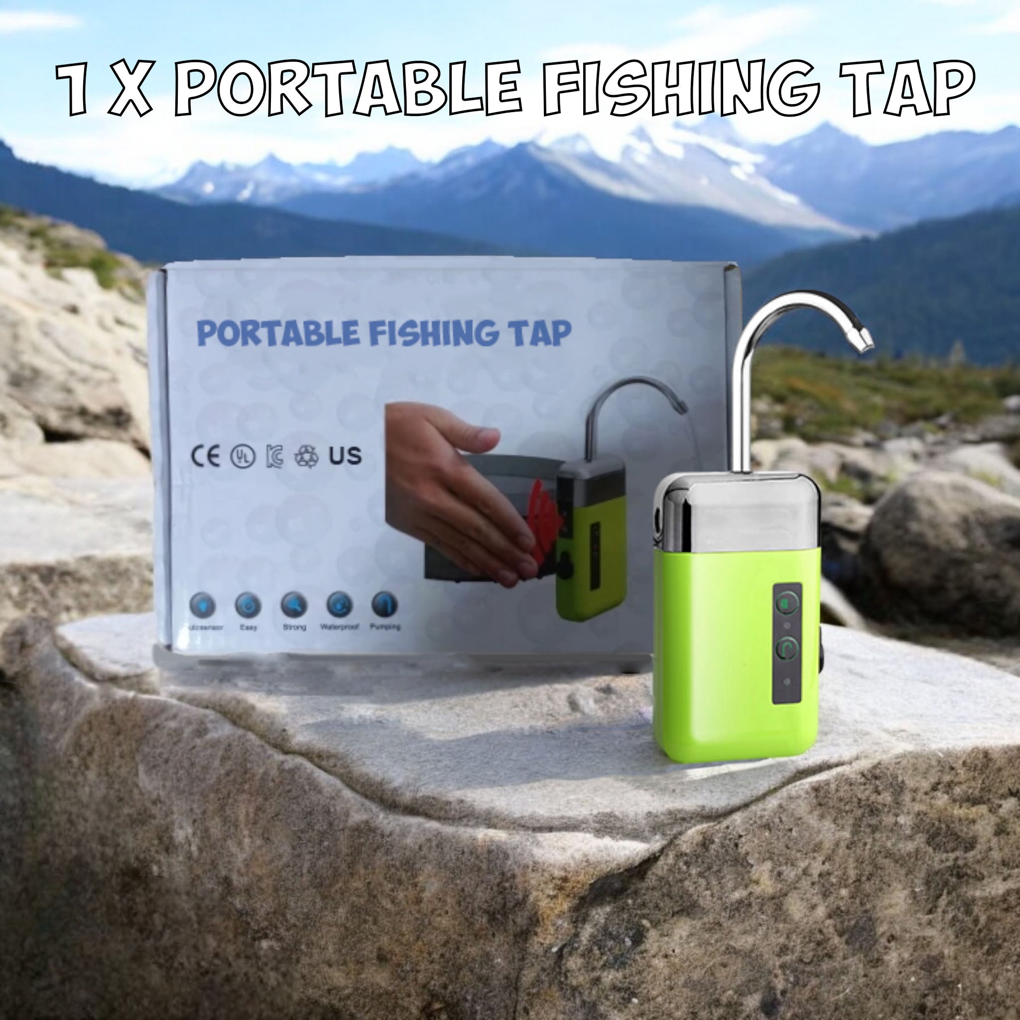 🌊 Summer Sale-34% OFF🐠Portable Fishing Tap