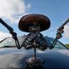 🤠Cowboy Skull Gunslinger Hood Ornament Sculpture💀