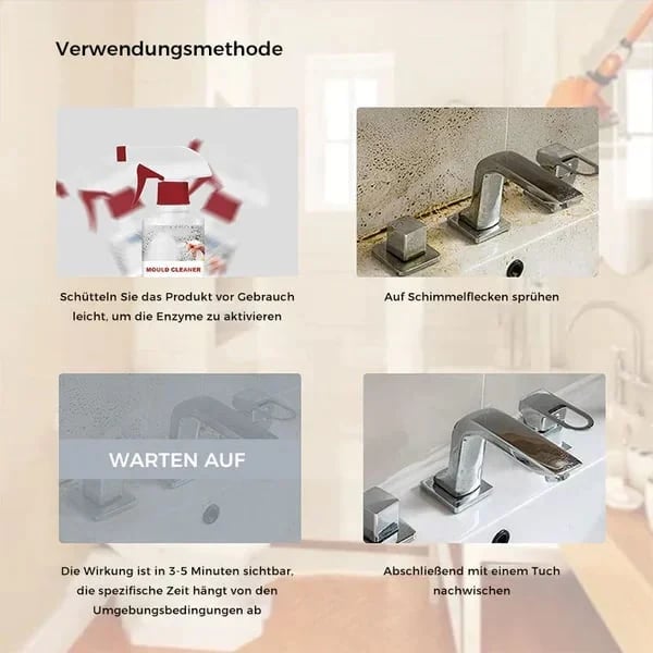 🔥Kaufe 2 Erhalte 1🦠Schimmel & Mehltau Entferner Schaumspray