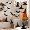 💥LAST DAY SALE 50% OFF💥Hanging Witch Hat & Bat Set