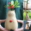 (🌲EARLY CHRISTMAS SALE - 50% OFF) 🎁Handmade Wooden Cat Vase, BUY 2 FREE SHIPPING