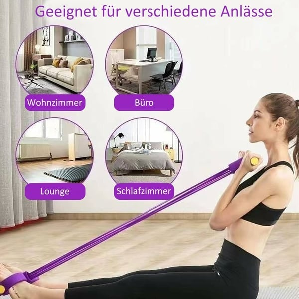 2025 neuestes 8-Rohr-Pedalwiderstandsgerät, abnehmbares und einstellbares Pedalwiderstandsgerät