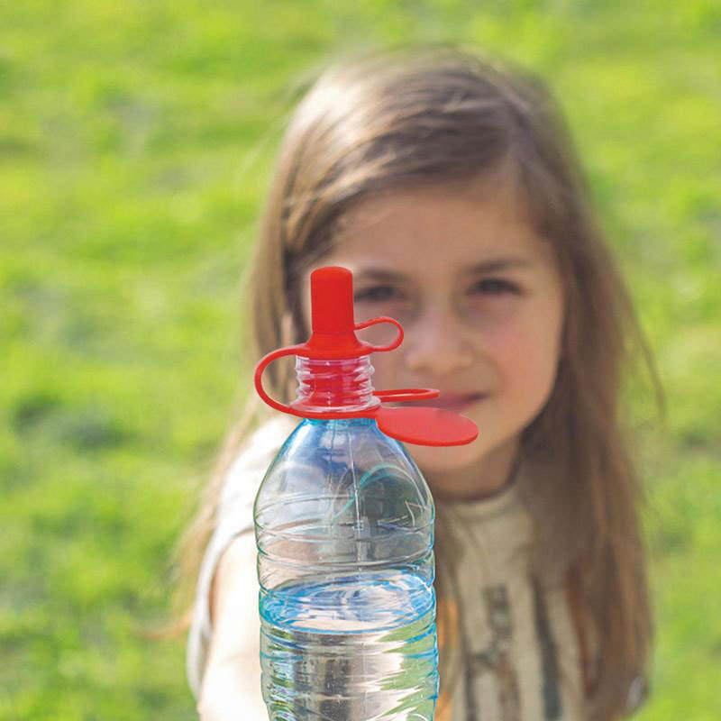 Baby Water Bottle Cap Silicone Bottle Top Nozzle Adapter Protect Children Mouth