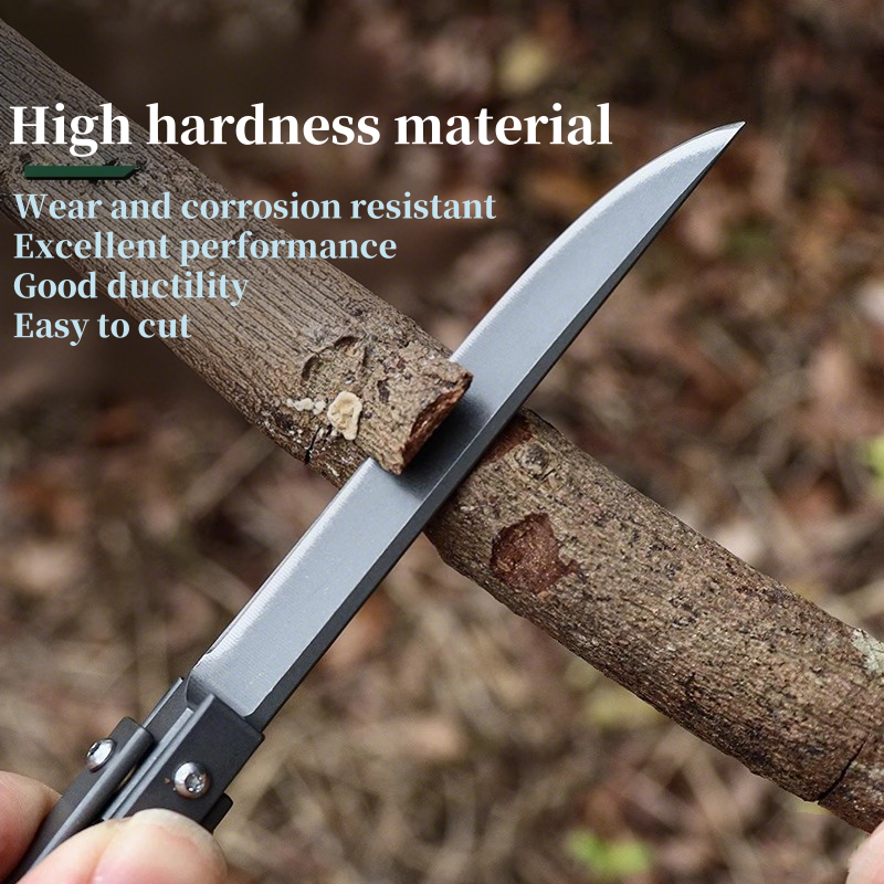 Detachable folding knife