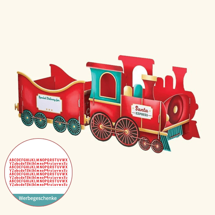 🔥Heißer Verkauf 49% Rabatt🚂Weihnachtsmanns Geschenkzug