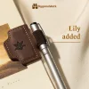 🔥Last Day Promotion 50% OFF🔥Personalized Magnetic Leather Pen Holder Bookmark
