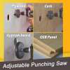 🔥2024 Hot Sale 🔥🔧Adjustable punch saw tool for drilling