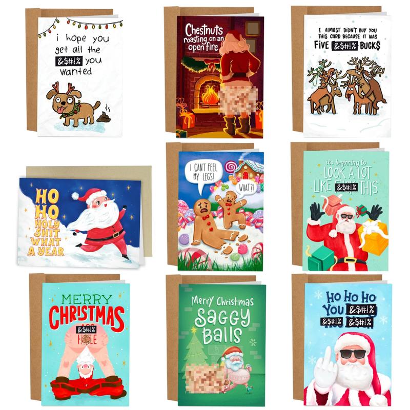 9-Card Hilarious Holiday Set (Limited Stock)
