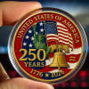 250 years of America Acrylic Ornament