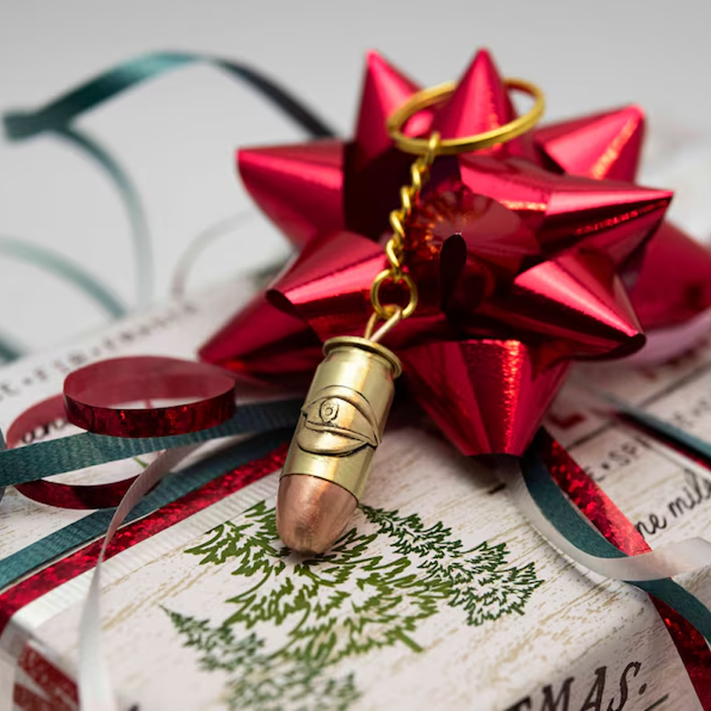 First Aid Bullet Keychain