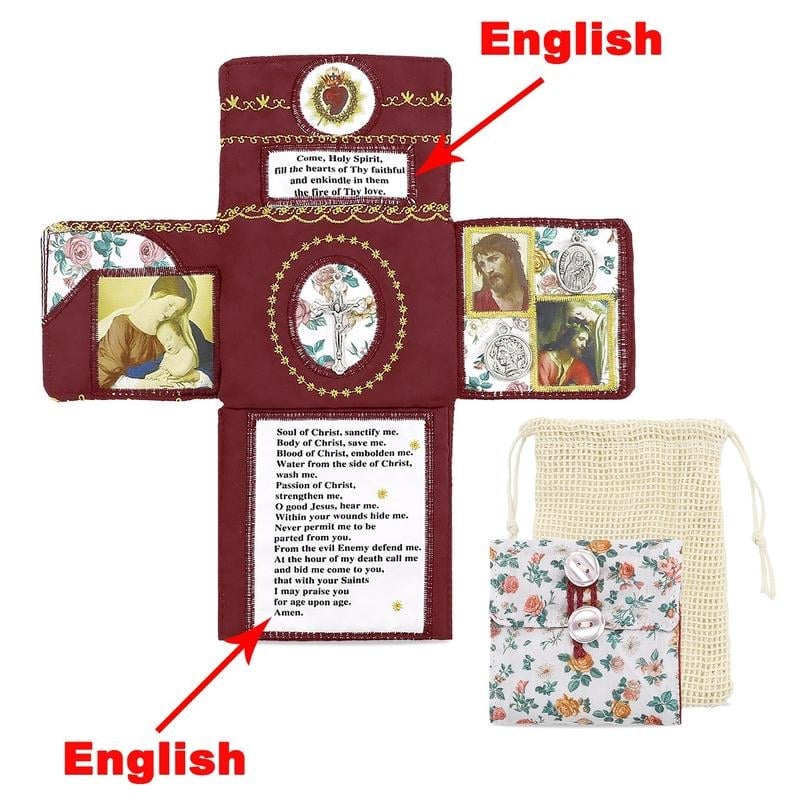 Handmade Catholic Prayer Pocket✝️