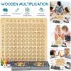 (🔥Hot Sale 50% OFF) Wooden Montessori Multiplication Board Game