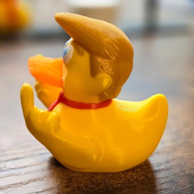 Double Middle Finger Duck with Ear BandAid