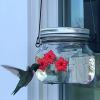 🔥HOT SALE 49% OFF 🎉 Beautiful Mason Jar Hummingbird Feeder W/ Four Ports