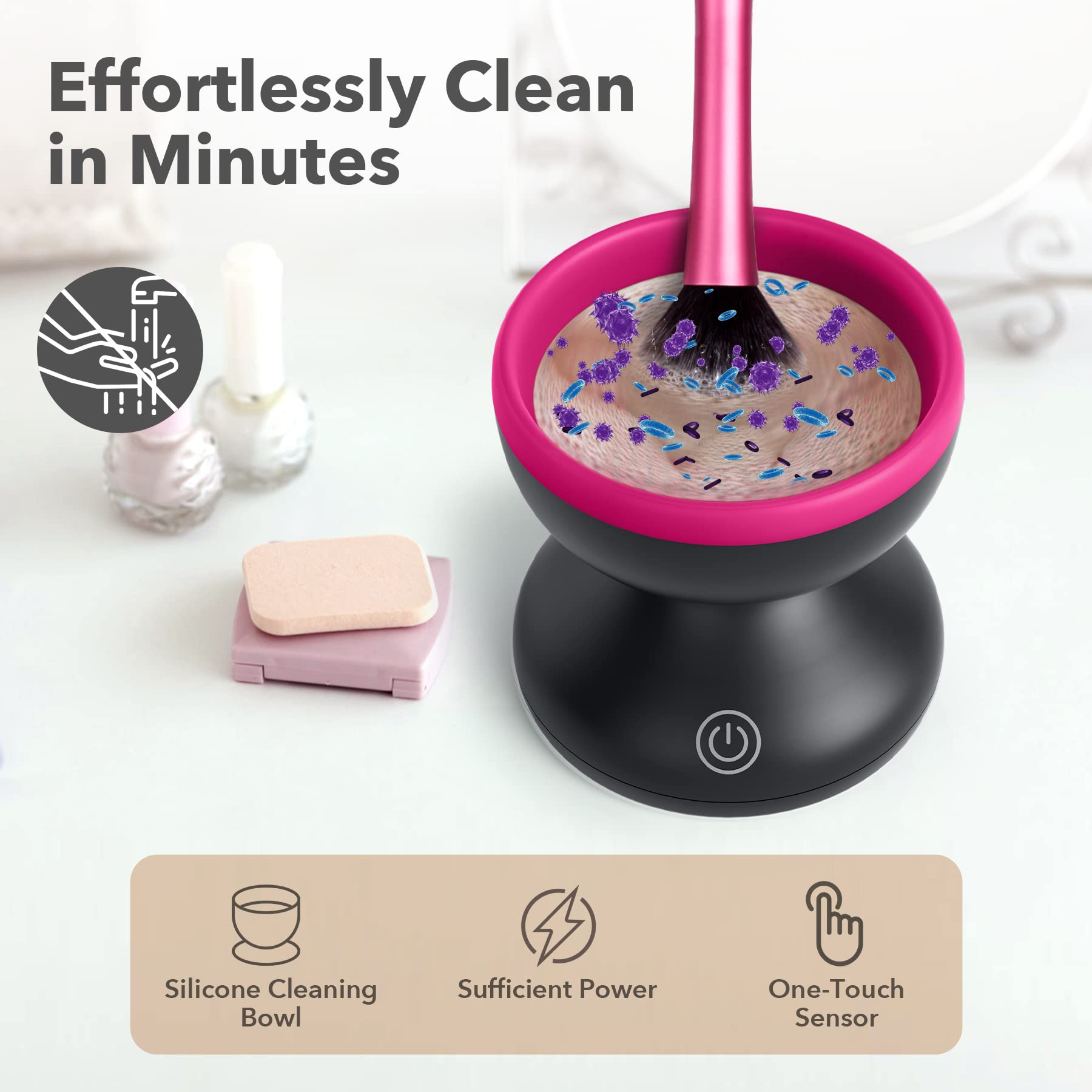 ⏰LAST DAY 50% OFF⏰-Makeup Brush Cleaner