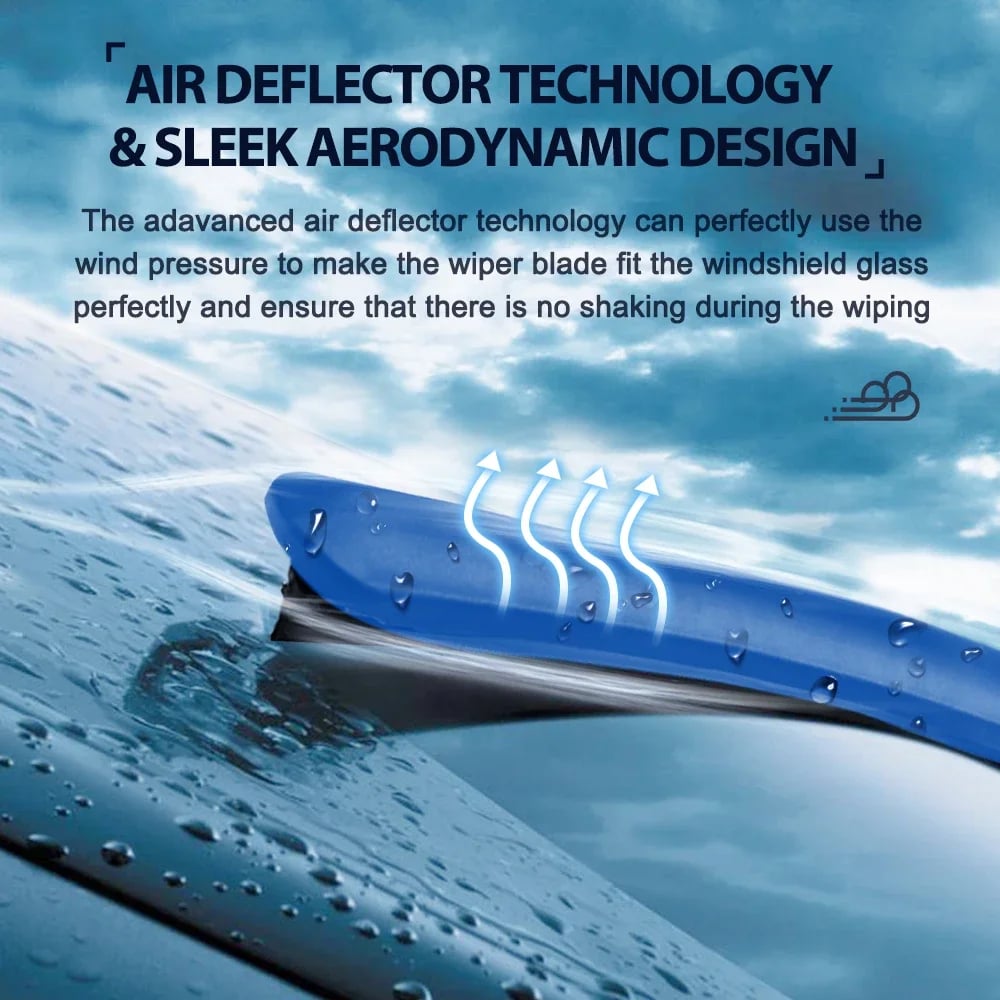 💥LAST DAY SALE 50% OFF💥Colorful Boneless Silent Windshield Wipers⚡BUY 2 FREE SHIPPING