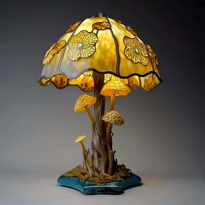 Handcrafted Mushroom Table Lamp (BUY 2 GET FREE SHIPPING)