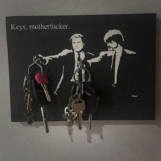 ✨2024 New Year Hot Sale🔥Pulp Fiction Key Holder