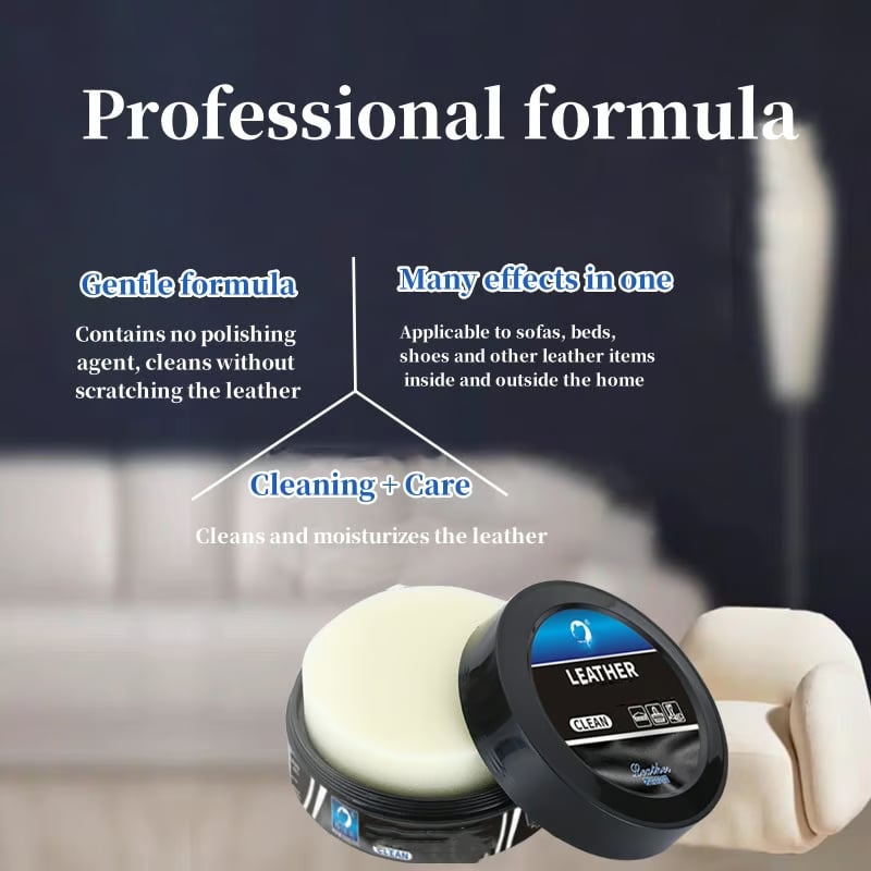 💥Today Only - Buy 1 Get 1 Free🔥Leader Cleaning and Care Cream & Cleaning Paste for Leather Care