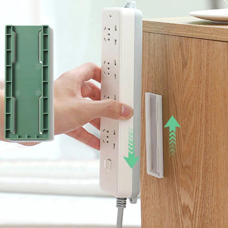 (🔥2023 New Year Sale-50%OFF) Adhesive Punch-free Socket Holder