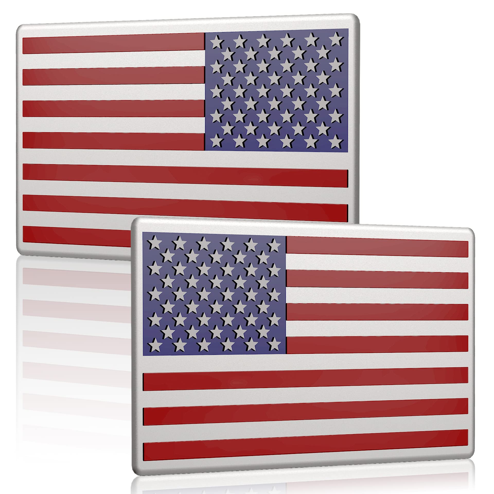 🎁TikTok Last Day Sale - 70% OFF🎉3D All-Black American Flag Emblem Decal