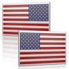 🎁TikTok Last Day Sale - 70% OFF🎉3D All-Black American Flag Emblem Decal