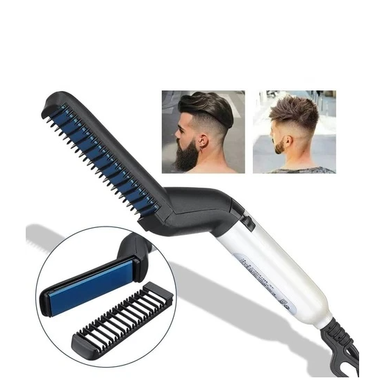 🎅(Christmas Pre Sale - 50% OFF)-Multi-Functional Beard & Hair Straightening Comb V2.0