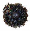 LED Black Cat Halloween Wreath for Front Door(Sold Out Soon)