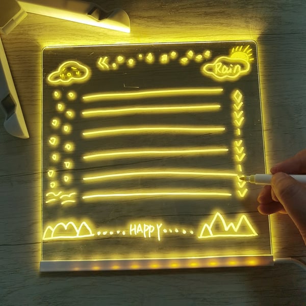 🔥EARLY CHRISTMAS SALE - 50% OFF🎄LED Note Board with Colors