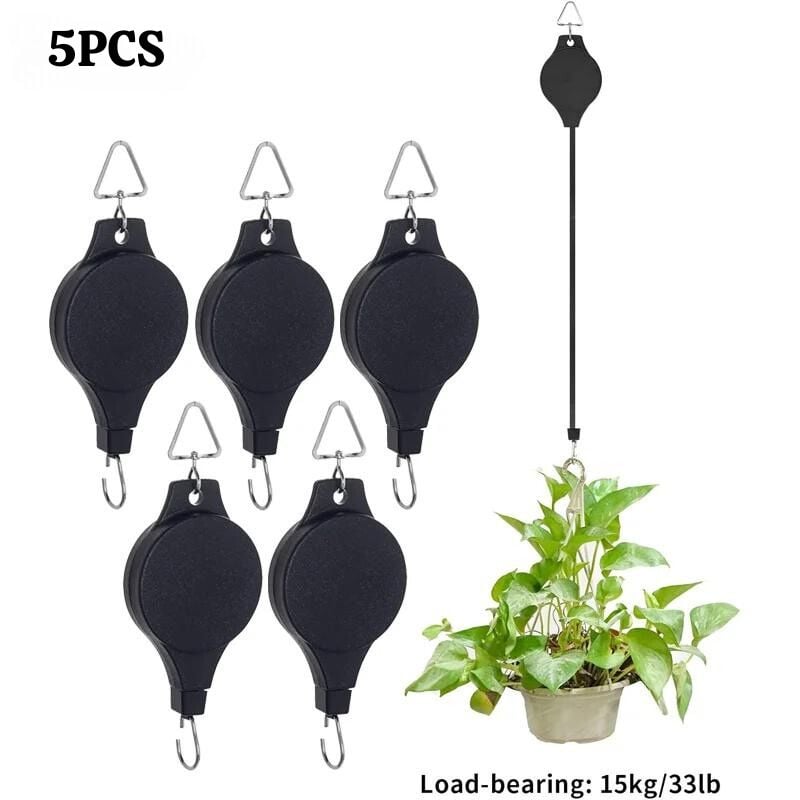 🌳Plant Pulley Set For Garden Baskets Pots, Birds Feeder