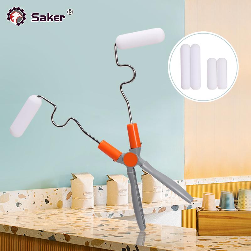 Saker® Adjustable Double Head Paint Roller